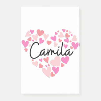 I kärlek Camila Post-it Block