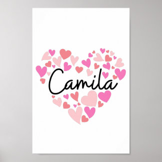 I kärlek Camila Poster