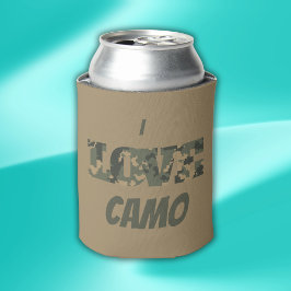 I Kärlek Camouflage Grönt Brown |