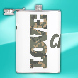 I Kärlek Camouflage Grönt Brown | Fickplunta