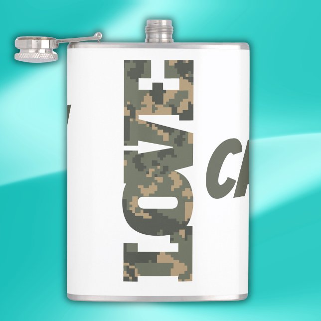 I Kärlek Camouflage Grönt Brown | Fickplunta (Skapare uppladdad)