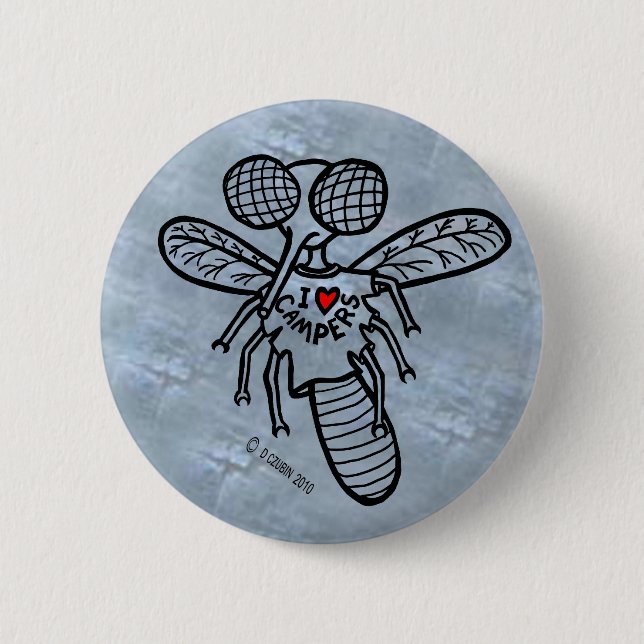 I Kärlek Campers! Knapp (Framsida)