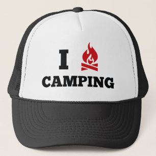 I Kärlek Camping Coffee Mugg Keps