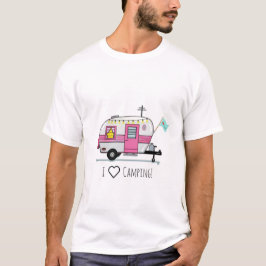 I Kärlek Camping T Shirt