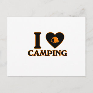 I Kärlek Camping Vykort