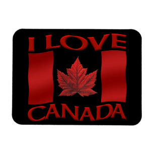 I Kärlek Canada Fridge Magnet Canada Souvenir Magn