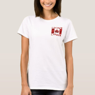 I Kärlek Canada Jacka Women's Canada Track Jacka Tee