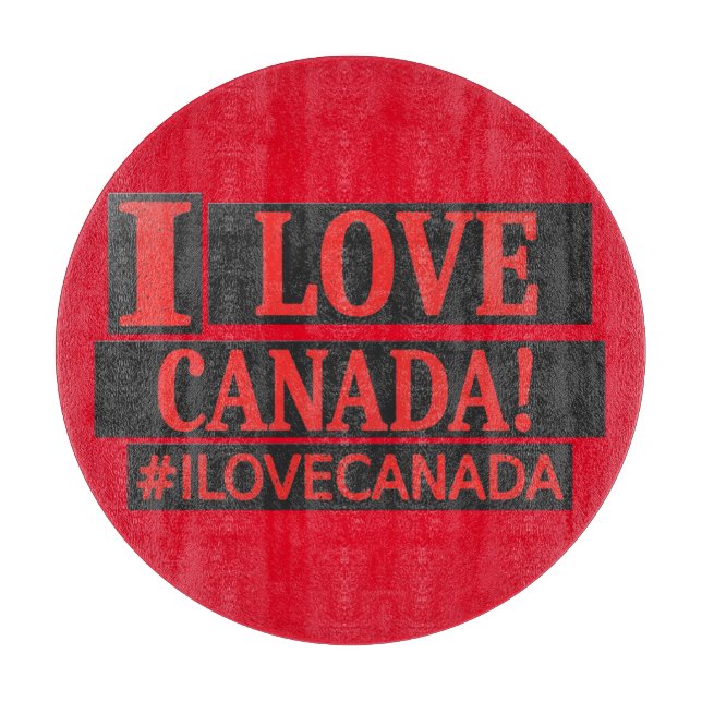 "I KÄRLEK CANADA"-terminaluttrycksdesign Köp nu (Framsidan)