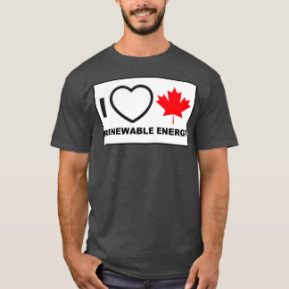 I Kärlek Canadian Renewable Energy 1 T Shirt
