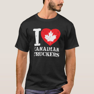 I Kärlek Canadian Truckers T Shirt