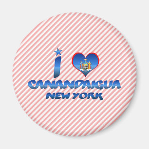 I kärlek Canandaigua, New York Magnet
