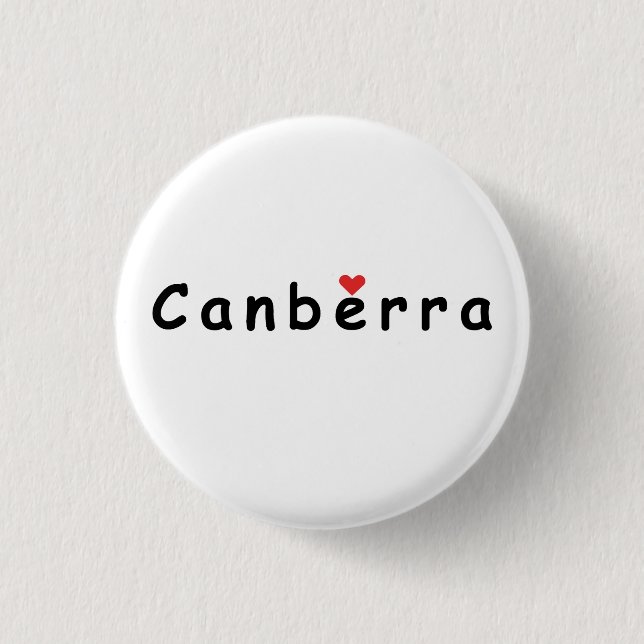 I kärlek Canberra Knapp (Framsida)