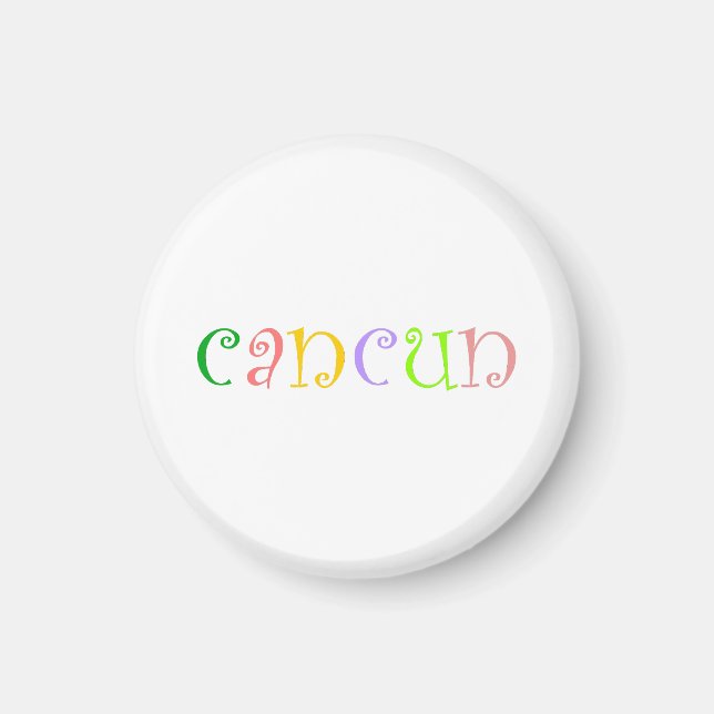 I kärlek Cancun Magnet (Framsidan)