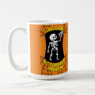 I Kärlek Candy Skeleton Mugg