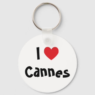 I Kärlek Cannes Nyckelring