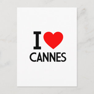 I Kärlek Cannes Vykort