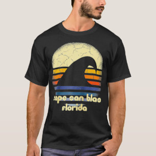 I Kärlek Cape San Blas Beach Florida Ocean Wave FL T Shirt