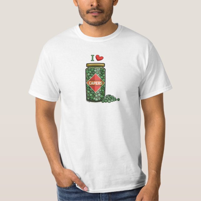 I Kärlek Capers T Shirt (Framsida)