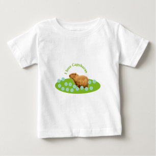 I kärlek Capybaras Tee Shirt