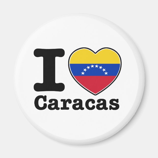 I kärlek Caracas Magnet (Framsidan)