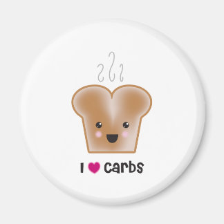 I Kärlek Carbs Magnet