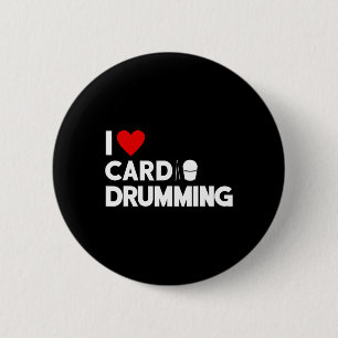 I Kärlek Cardio Drumming Gym Fitness Cl Workout Knapp