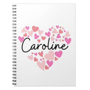 I kärlek Caroline Anteckningsbok