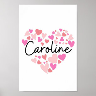 I kärlek Caroline Poster