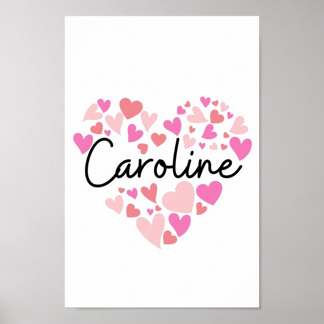 I kärlek Caroline Poster (Framsidan)