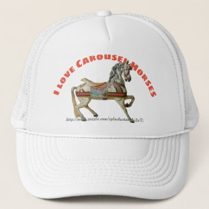 "I kärlek Carousel Horses" Keps