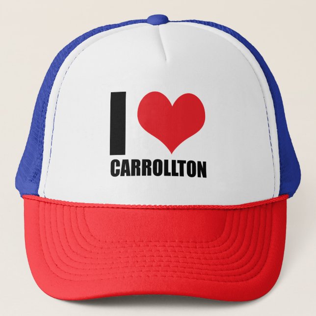I kärlek Carrollton Keps (Framsida)