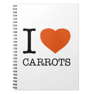 I KÄRLEK CARROTS ANTECKNINGSBOK
