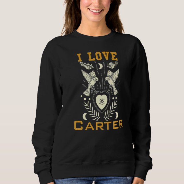 I kärlek Carter T Shirt (Framsida)