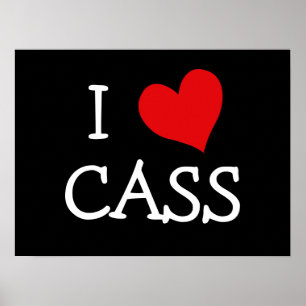 I KÄRLEK CASS POSTER