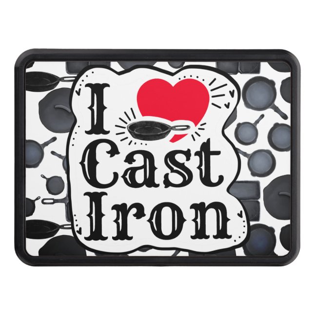 I Kärlek Cast Järn Dragkroksskydd (Framsidan)