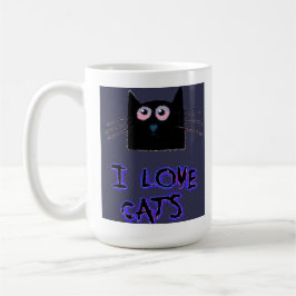 " I KÄRLEK CAT:s " KORT" Kaffemugg