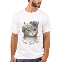 I Kärlek Cat T Shirt