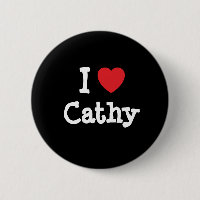 I kärlek Cathy hjärta T-Shirt