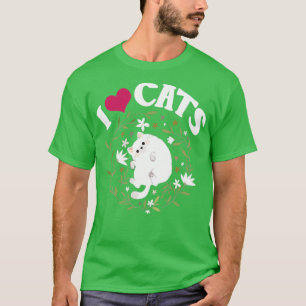 I Kärlek Cats1 T Shirt
