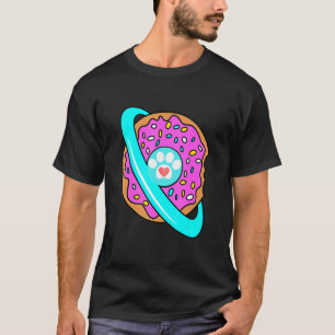 I Kärlek Cats Donut Sprinkles Floaty Summer Swimmi T Shirt
