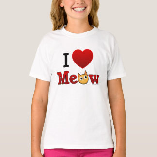 "I Kärlek Cats" - Jag älskar katter T Shirt Kids