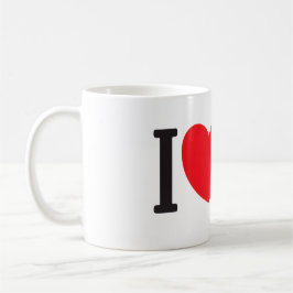 I Kärlek Cats Kaffemugg