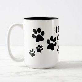 I Kärlek Cats Tassavtryck Design Coffe Mugg