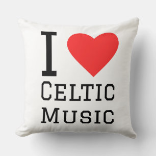 I kärlek Celtic Music Kudde
