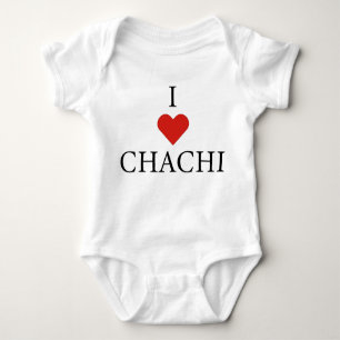 I KÄRLEK CHACHI Baby Bodykostym T Shirt