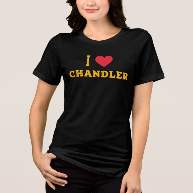 i kärlek Chandler,Arizona T Shirt (Framsida)