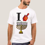I Kärlek Chanukah Shirt Tee<br><div class="desc">I Kärlek Chanukah Shirt</div>