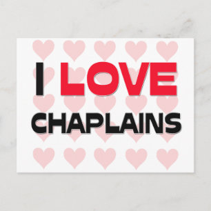 I KÄRLEK CHAPLAINS VYKORT
