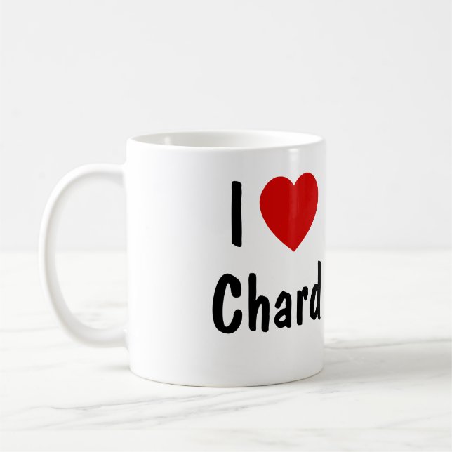 I Kärlek Chard Kaffemugg (Vänster)