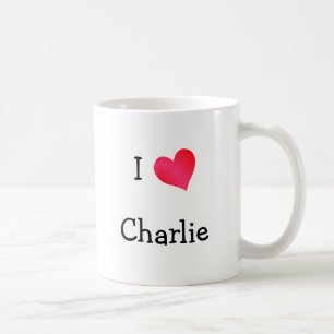 I Kärlek Charlie Kaffemugg
